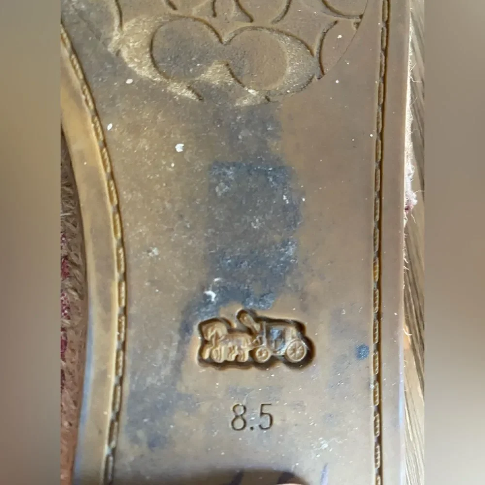 Coach used shoes